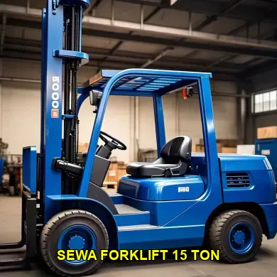 sewa forklift 15 ton